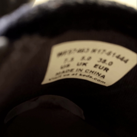 Keds Celebrations Dark Blue Velvet Double Decker Slip-on Sneakers - Picture 5 of 8